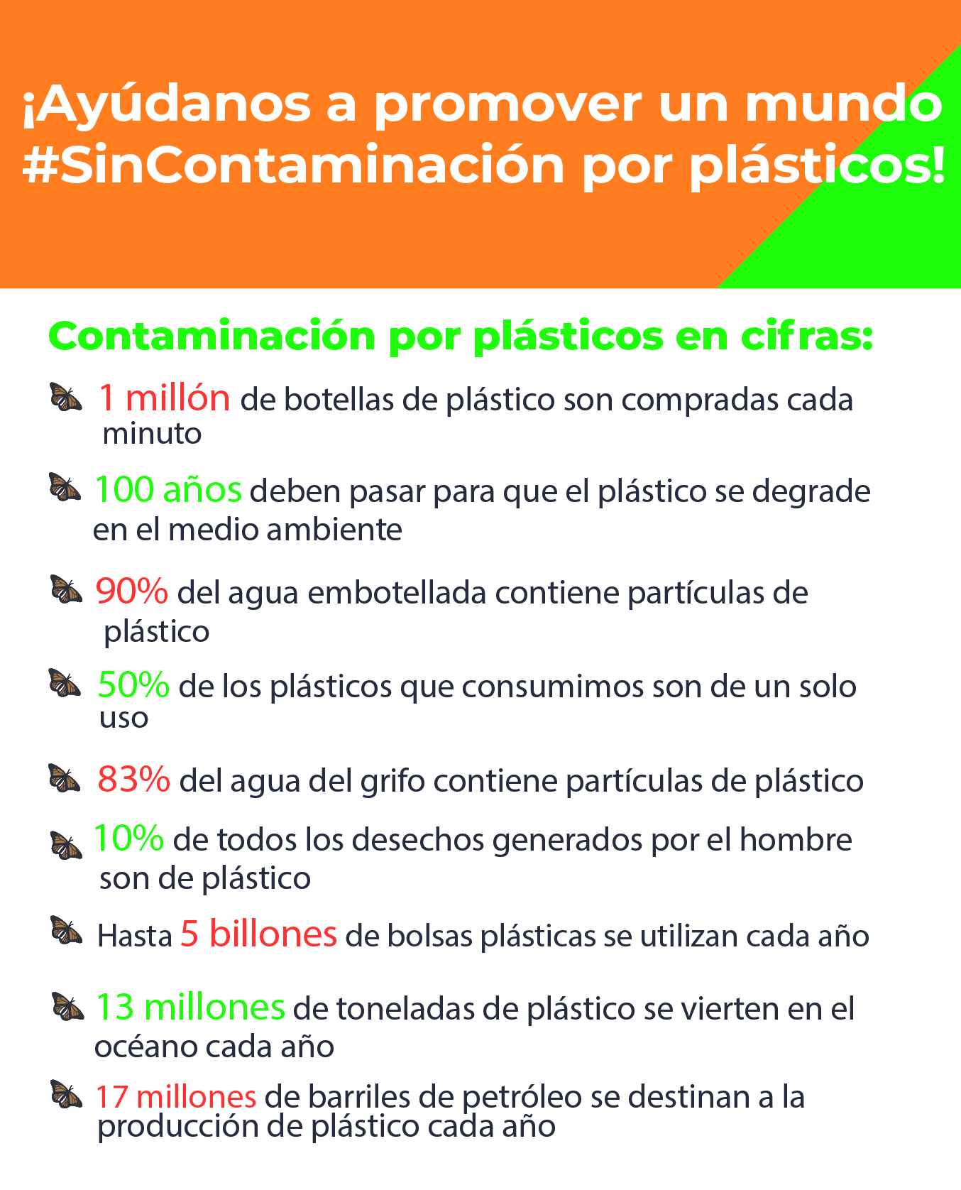 Algunos datos sobre la contaminación por plásticos en el mundo 